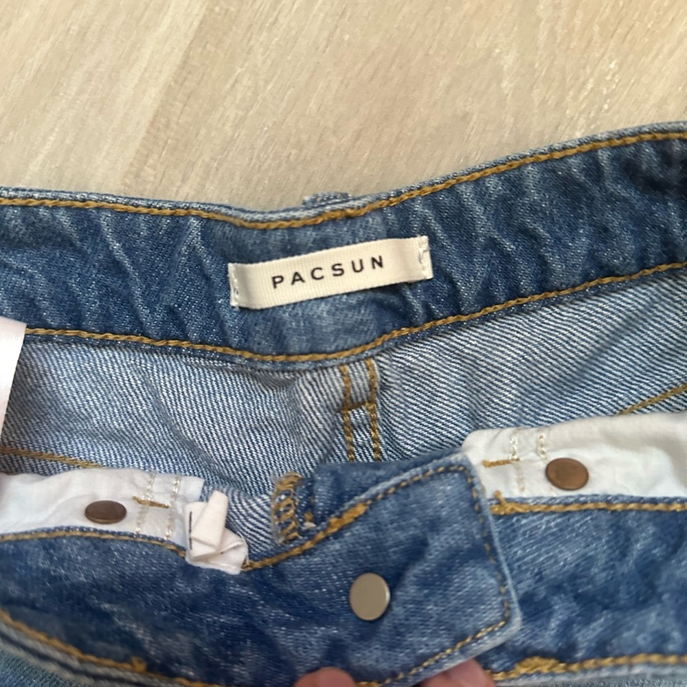 Pacsun Jean Shorts- Size 23 - Picture 3 of 4
